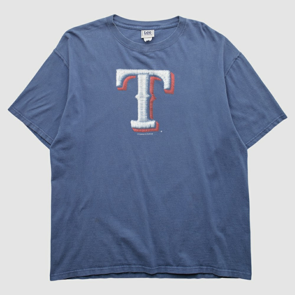Texas Rangers Lee Apparel 2005 T-shirt - Blue - XL by Fanatics Real Vintage T-shirts