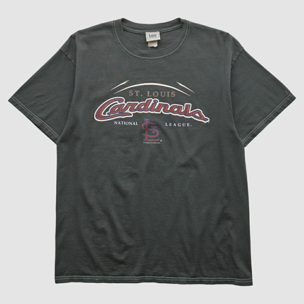 St. Louis Cardinals Lee Apparel 2004 T-shirt - Black - M by Fanatics Real Vintage T-shirts