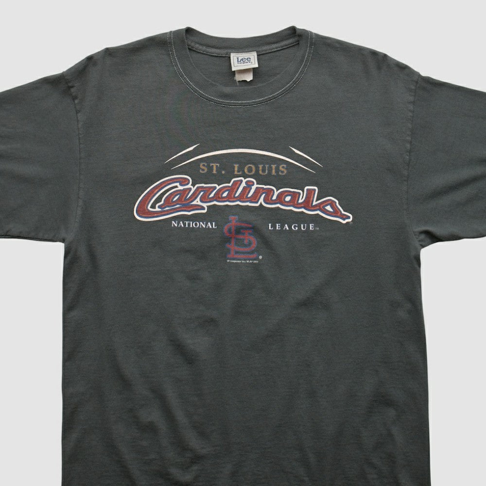 St. Louis Cardinals Lee Apparel 2004 T-shirt - Black - M by Fanatics Real Vintage T-shirts
