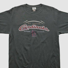 St. Louis Cardinals Lee Apparel 2004 T-shirt - Black - M by Fanatics Real Vintage T-shirts