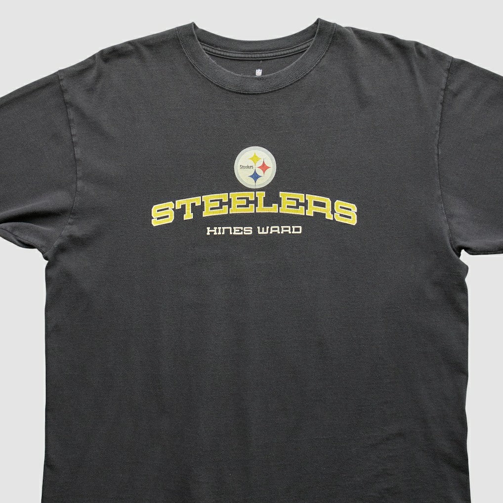 Pittsburgh Steelers NFL 2000s Long Sleeve T-shirt Black Vintage