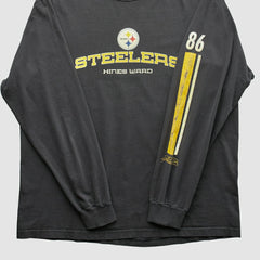 Pittsburgh Steelers NFL 2000s Long Sleeve T-shirt Black Vintage