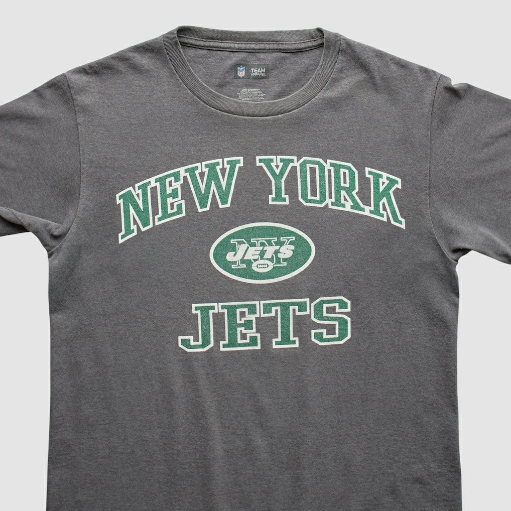 New York Jets NFL 2010s T-shirt Dark Heather Gray Vintage