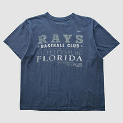 Tampa Bay Rays Nike 2009 T-shirt - Navy - M by Fanatics Real Vintage T-shirts