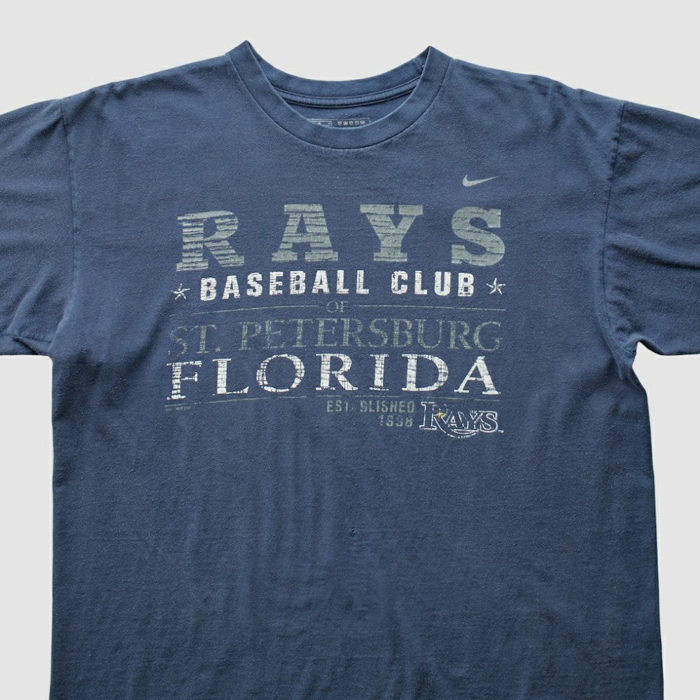 Tampa Bay Rays Nike 2009 T-shirt - Navy - M by Fanatics Real Vintage T-shirts