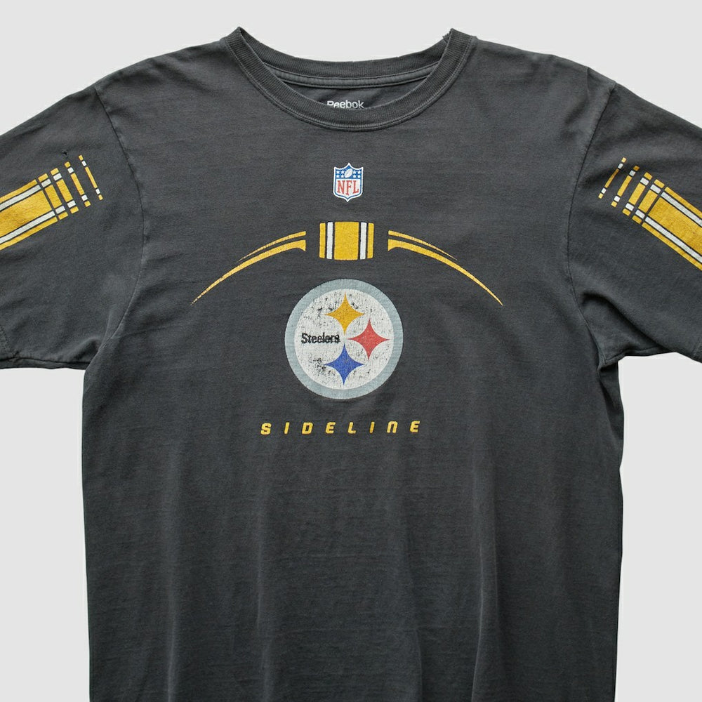 Pittsburgh Steelers Reebok 2000s T-shirt Charcoal Vintage