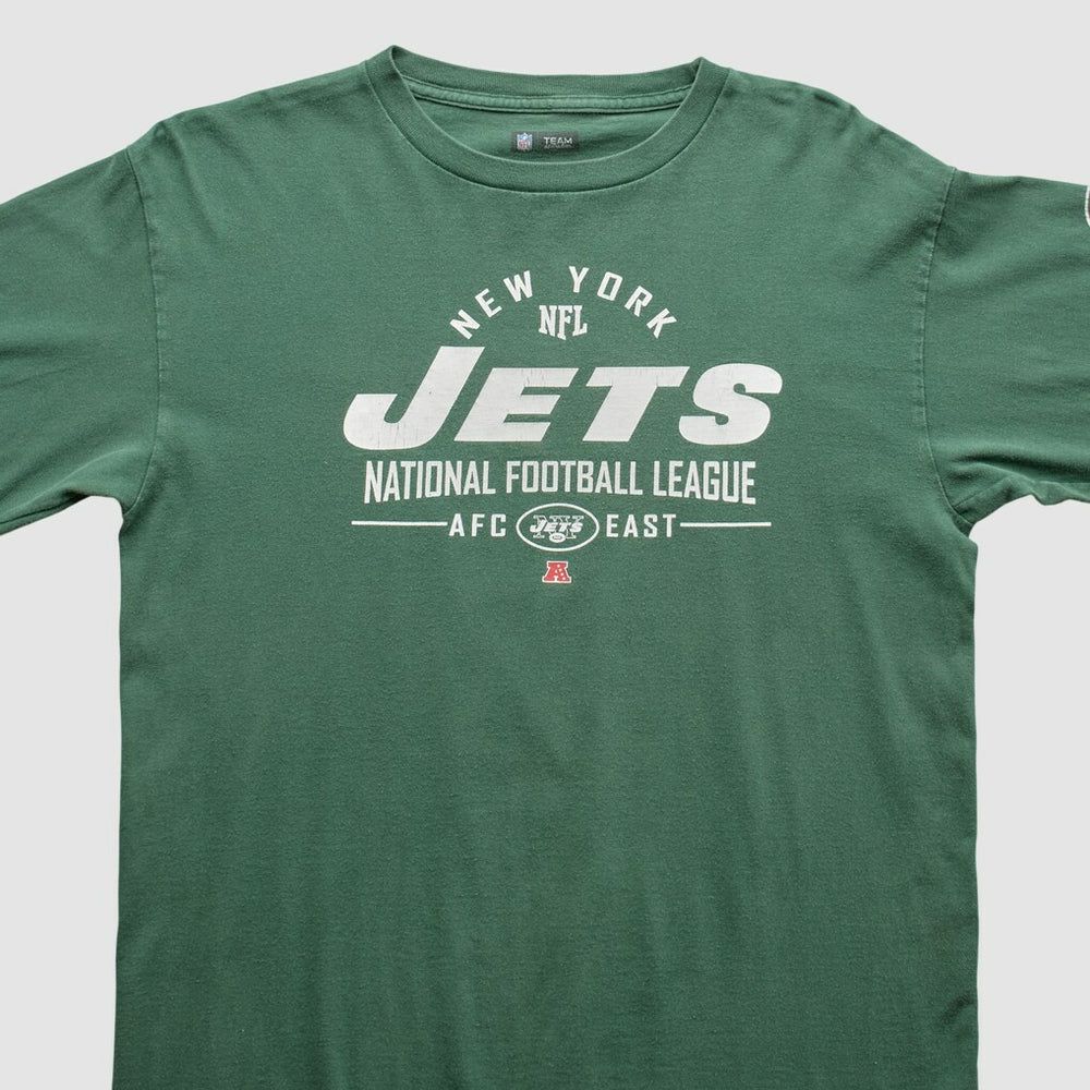 New York Jets 2010s Long Sleeve T-shirt Green Vintage