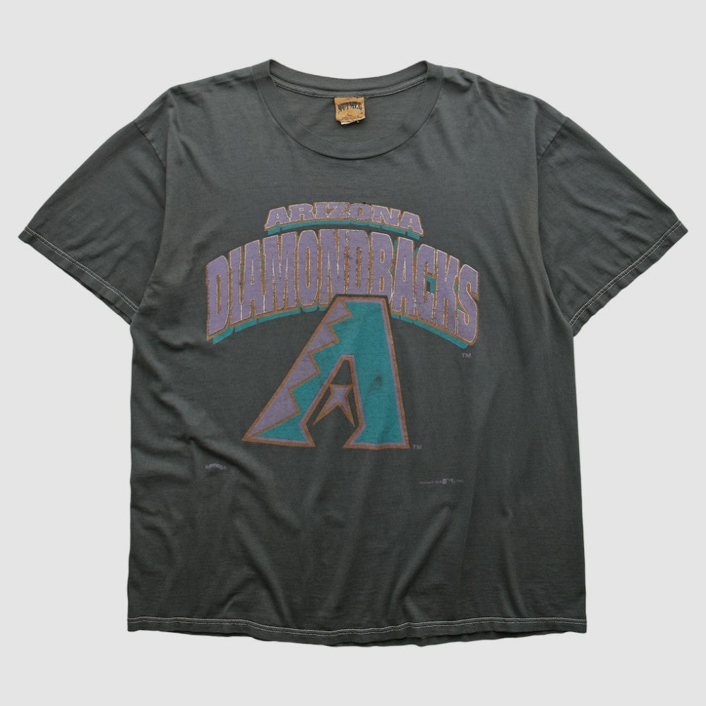 Arizona Diamondbacks Nutmeg Mills 90s T-shirt - Charcoal - XL by Fanatics Real Vintage T-shirts