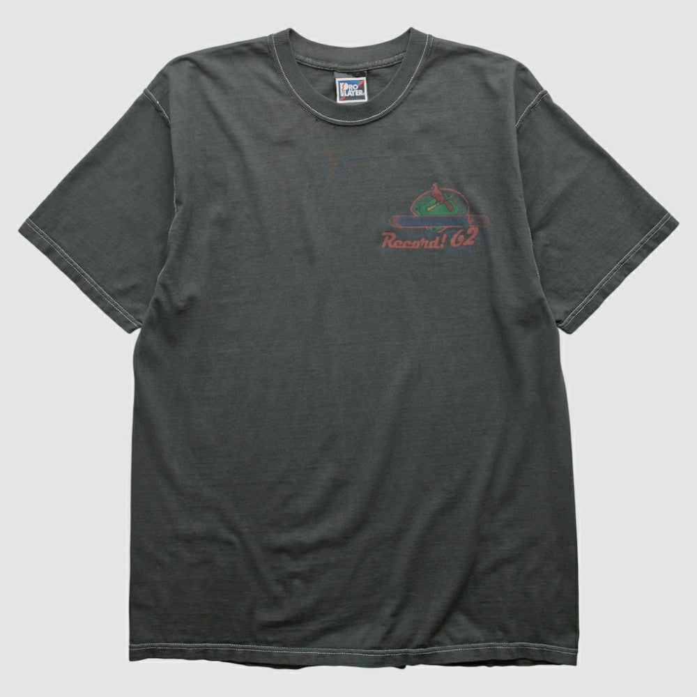 St. Louis Cardinals Pro Player 1998 T-shirt - Charcoal - M by Fanatics Real Vintage T-shirts