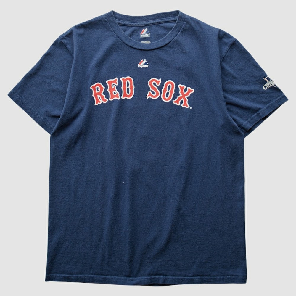 Boston Red Sox Majestic 2013 T-shirt - Navy - XS by Fanatics Real Vintage T-shirts