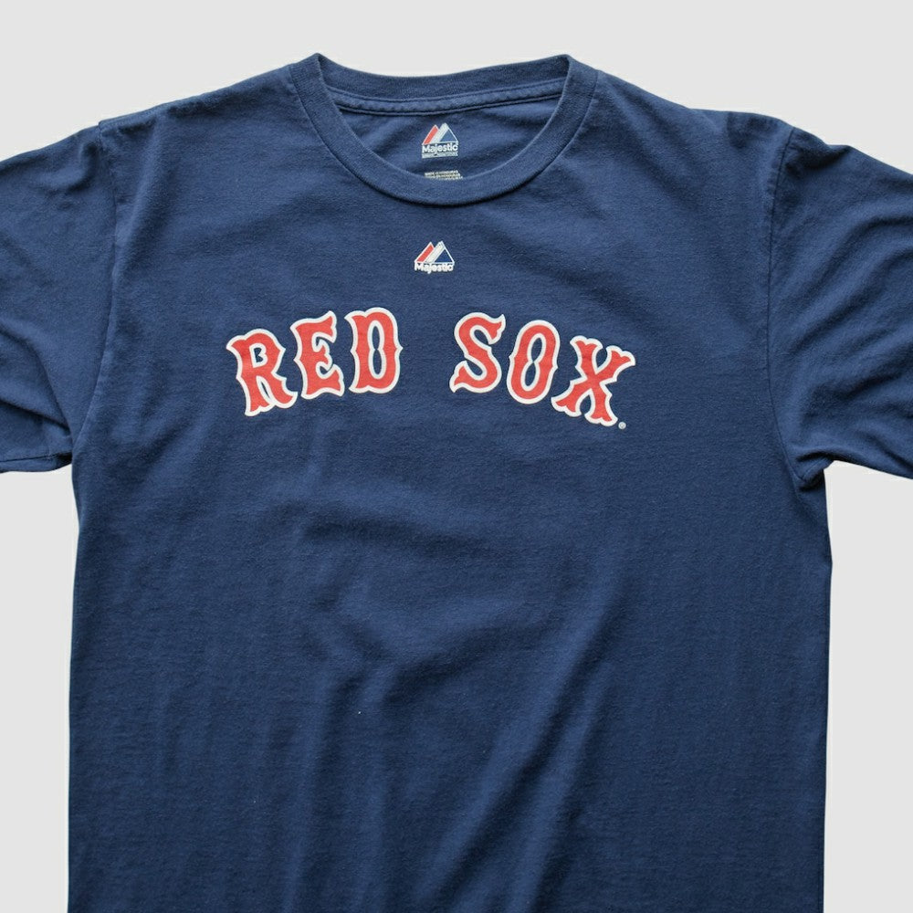 Boston Red Sox Majestic 2013 T-shirt - Navy - XS by Fanatics Real Vintage T-shirts