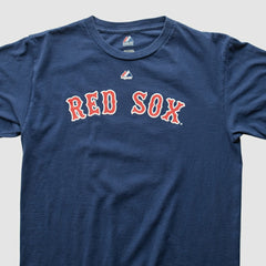 Boston Red Sox Majestic 2013 T-shirt - Navy - XS by Fanatics Real Vintage T-shirts