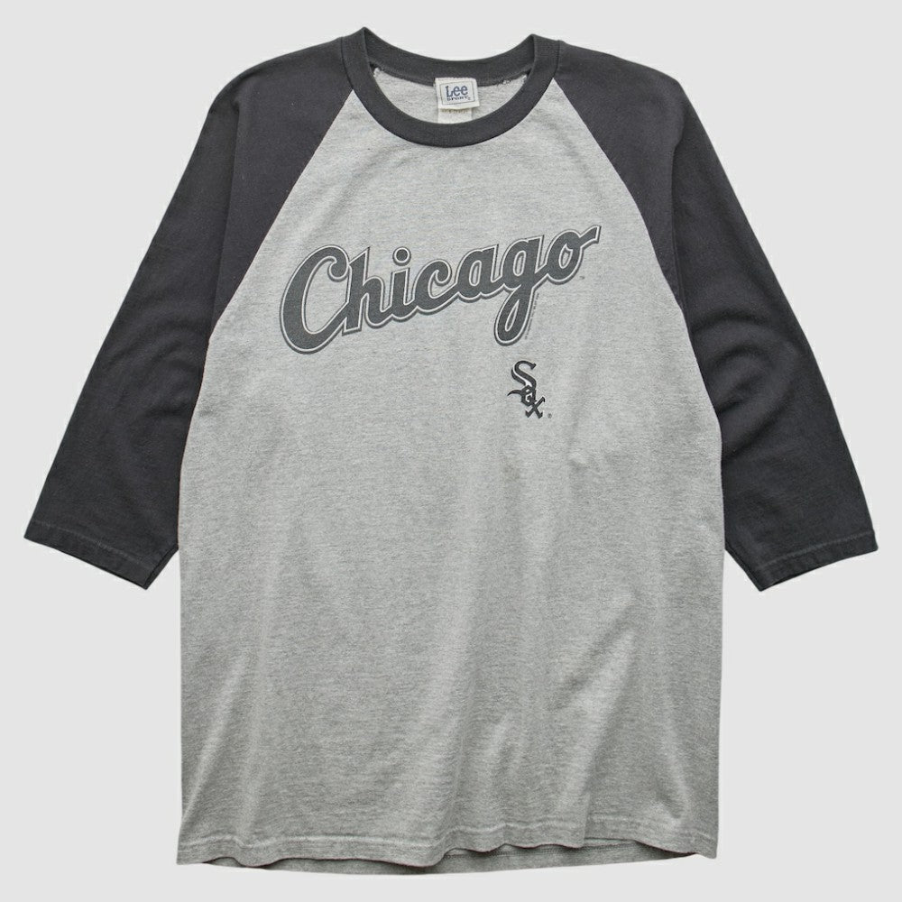 Chicago White Sox Lee Apparel 2000s T-shirt - Heather Gray - L by Fanatics Real Vintage T-shirts