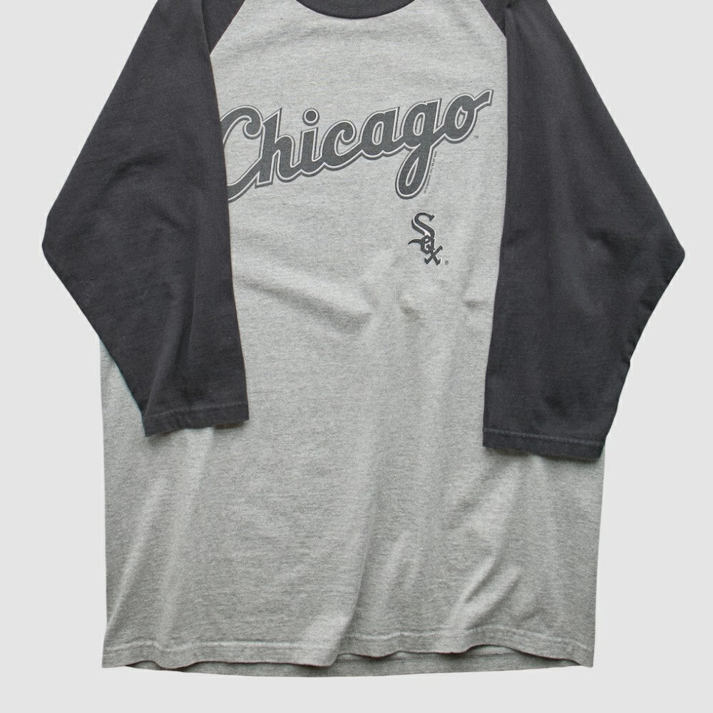 Chicago White Sox Lee Apparel 2000s T-shirt - Heather Gray - L by Fanatics Real Vintage T-shirts