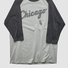 Chicago White Sox Lee Apparel 2000s T-shirt - Heather Gray - L by Fanatics Real Vintage T-shirts