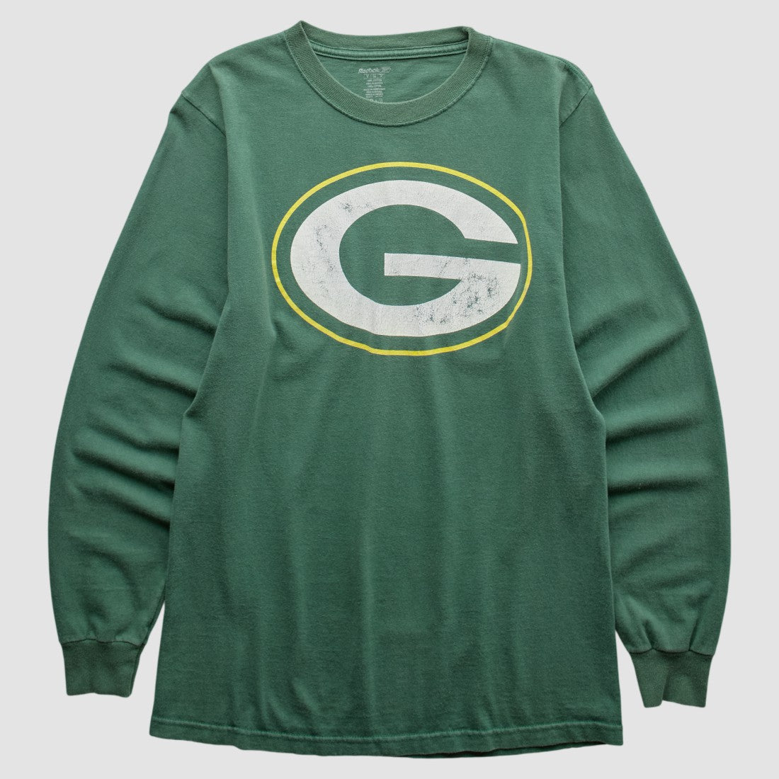 Green Bay Packers Reebok 2000s Long Sleeve T-shirt Green Vintage