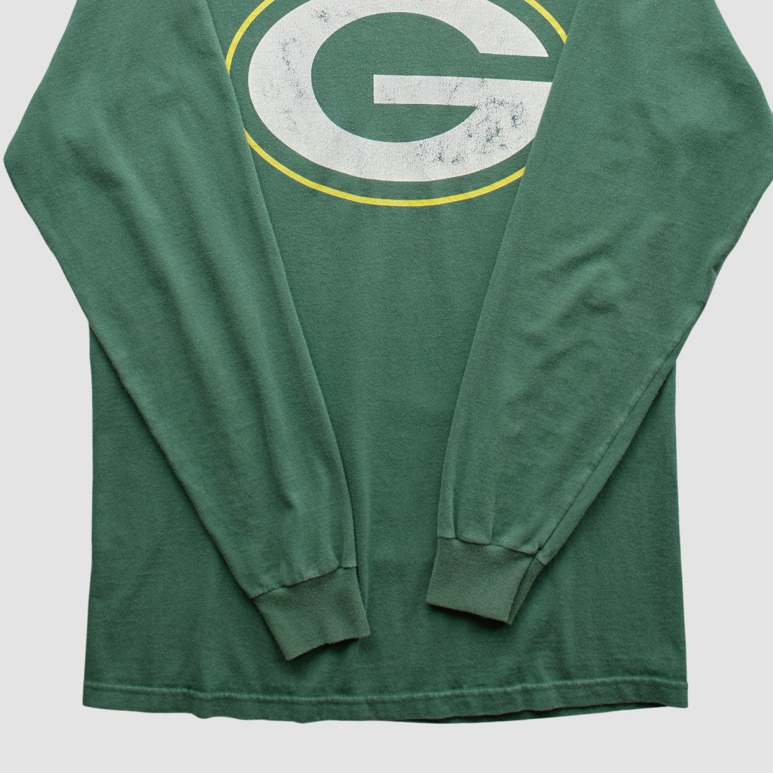 Green Bay Packers Reebok 2000s Long Sleeve T-shirt Green Vintage