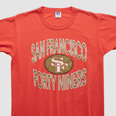 San Francisco 49ers Russell 90s T-shirt Red Vintage