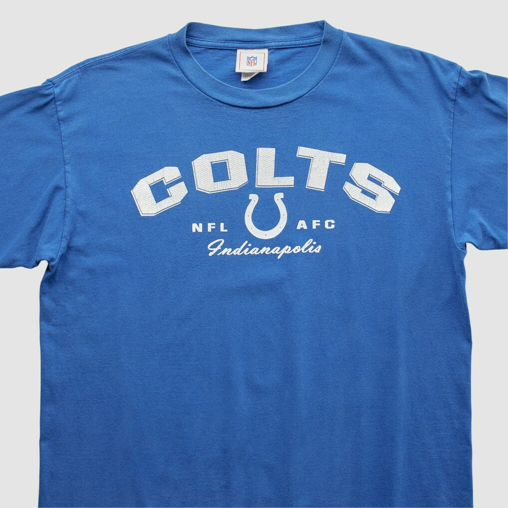 Indianapolis Colts NFL 2000s Long Sleeve T-shirt Blue Vintage