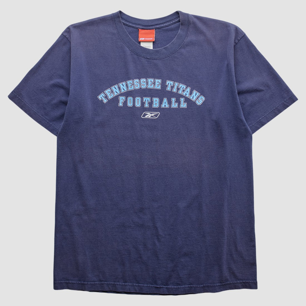 Tennessee Titans Reebok 2000s T-shirt Navy Vintage
