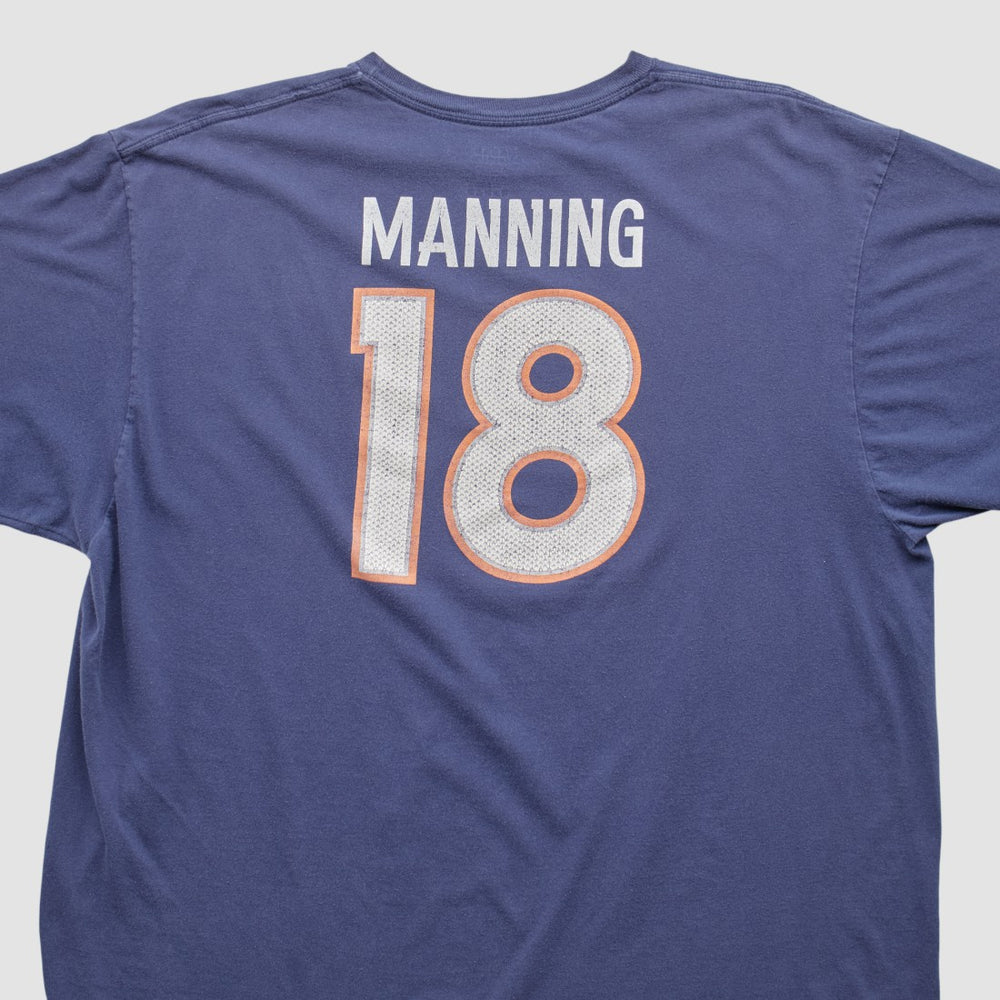 Denver Broncos Reebok 2010s T-shirt Navy Vintage