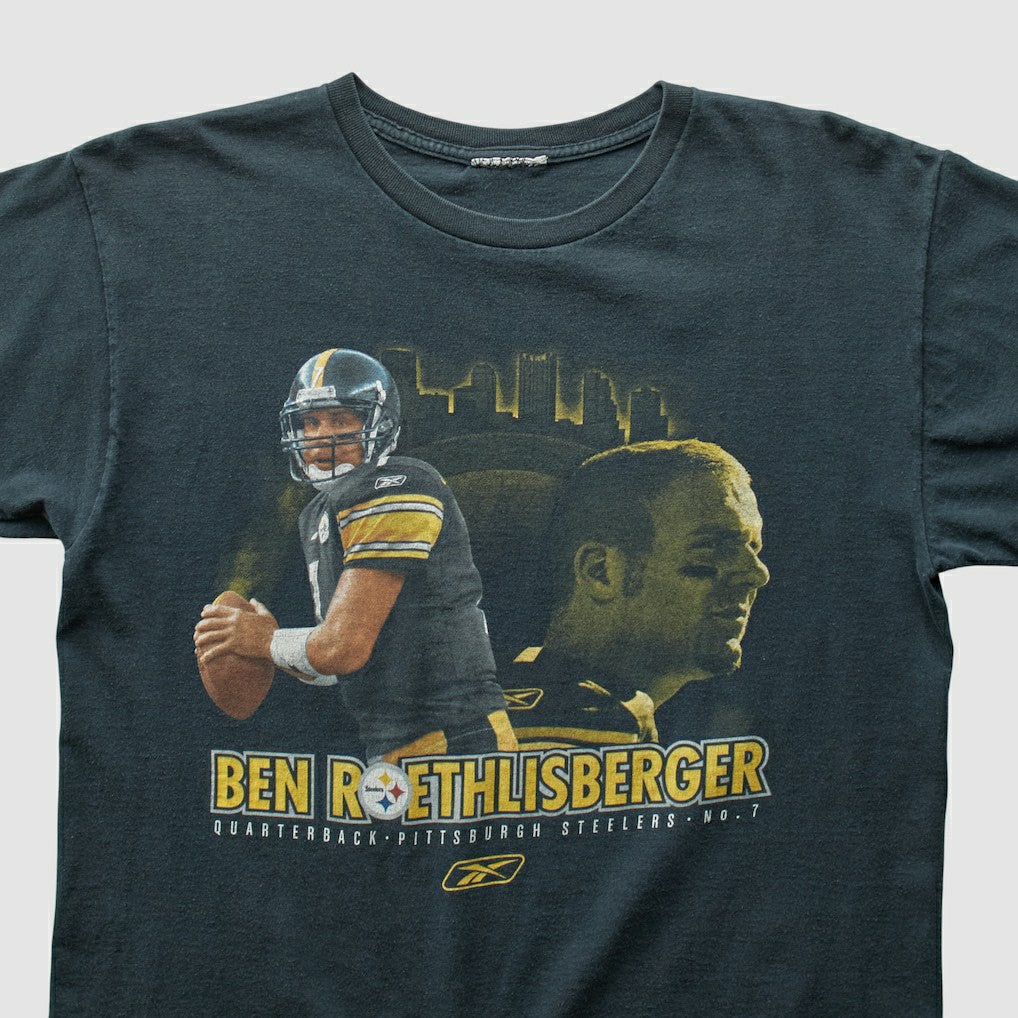 Pittsburgh Steelers Reebok 2000s T-shirt Black Vintage