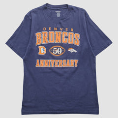 Denver Broncos Reebok 2009 T-shirt Navy Vintage