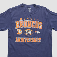 Denver Broncos Reebok 2009 T-shirt Navy Vintage