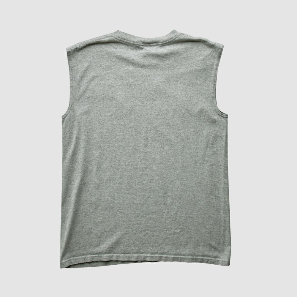 Chicago Cubs CSA 2000s Tank - Heather Gray - S by Fanatics Real Vintage Tanks