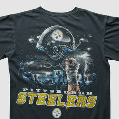 Pittsburgh Steelers 2000s T-shirt Black Vintage