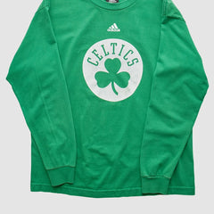 Boston Celtics 2010s Long Sleeve T-shirt Green Vintage