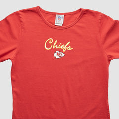 Kansas City Chiefs NFL 2000s Long Sleeve T-shirt Red S Vintage