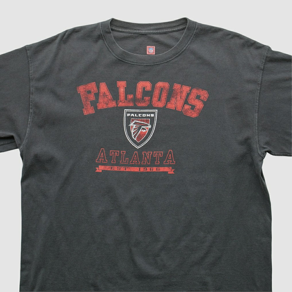 Atlanta Falcons NFL 2000s T-shirt Charcoal Vintage