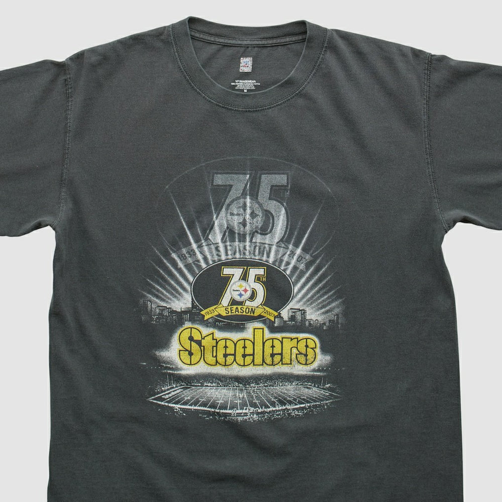 Pittsburgh Steelers 2007 T-shirt Black Vintage