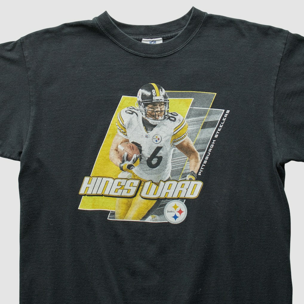 Pittsburgh Steelers 2000s T-shirt Black Vintage