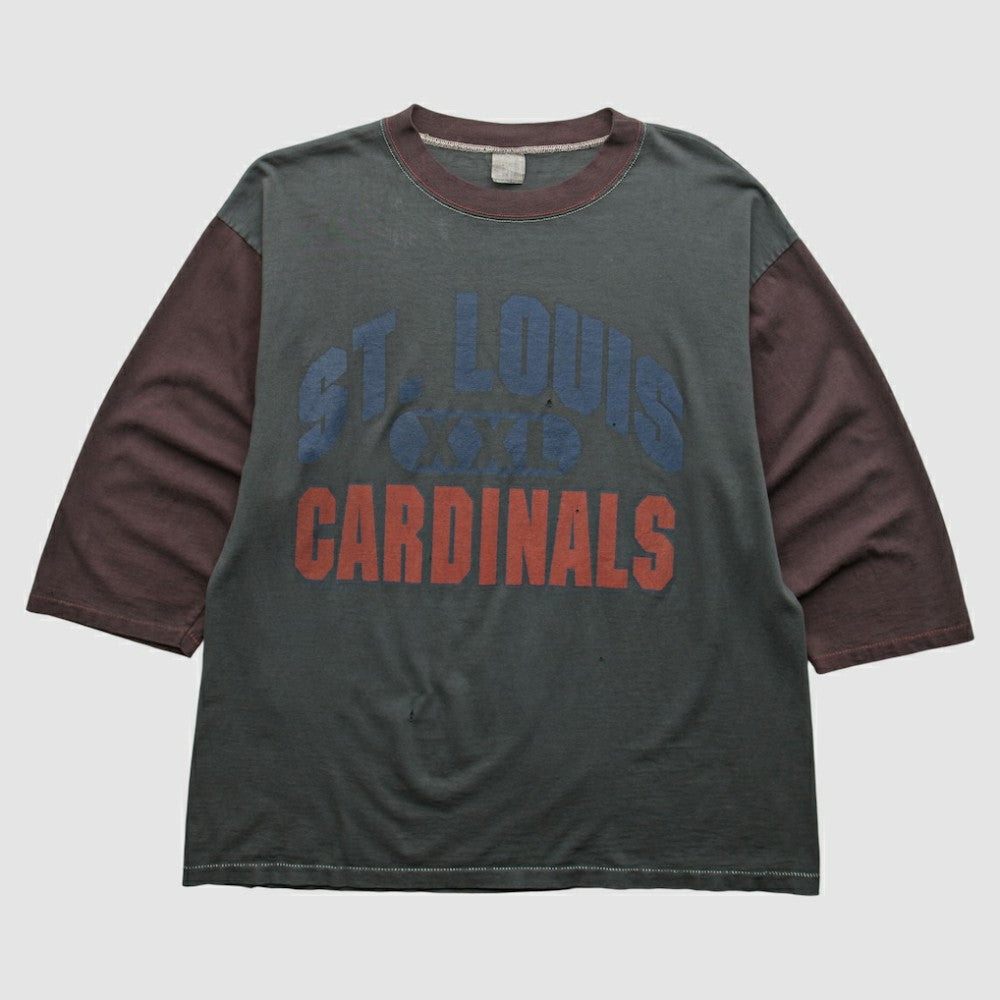St. Louis Cardinals 90s T-shirt - Charcoal - L by Fanatics Real Vintage T-shirts