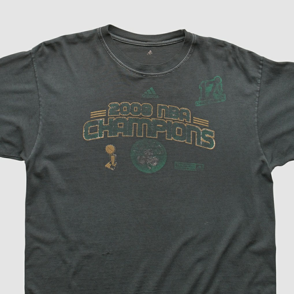 Boston Celtics 2008 T-shirt Charcoal Vintage