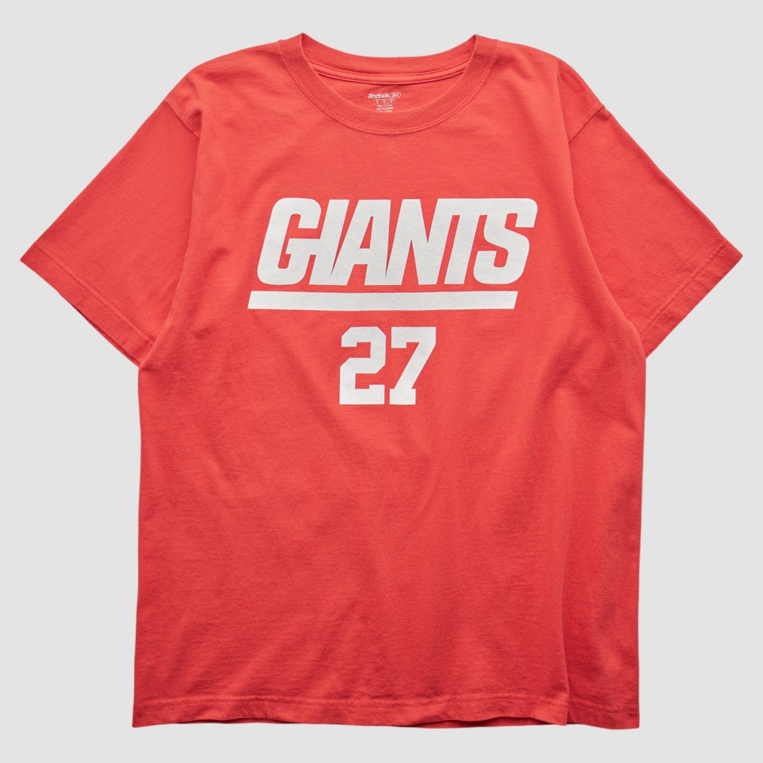 New York Giants Reebok 2010s T-shirt Red Vintage