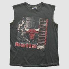 Chicago Bulls CSA 1998 Tank Charcoal Vintage
