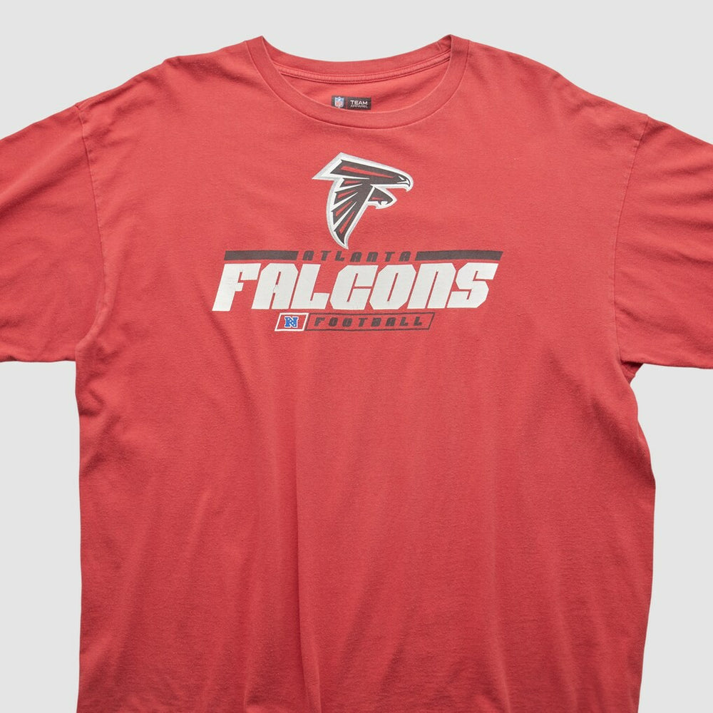 Atlanta Falcons NFL 2010s Long Sleeve T-shirt Red Vintage