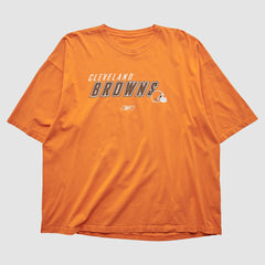 Cleveland Browns Reebok 2000s T-shirt Orange Vintage
