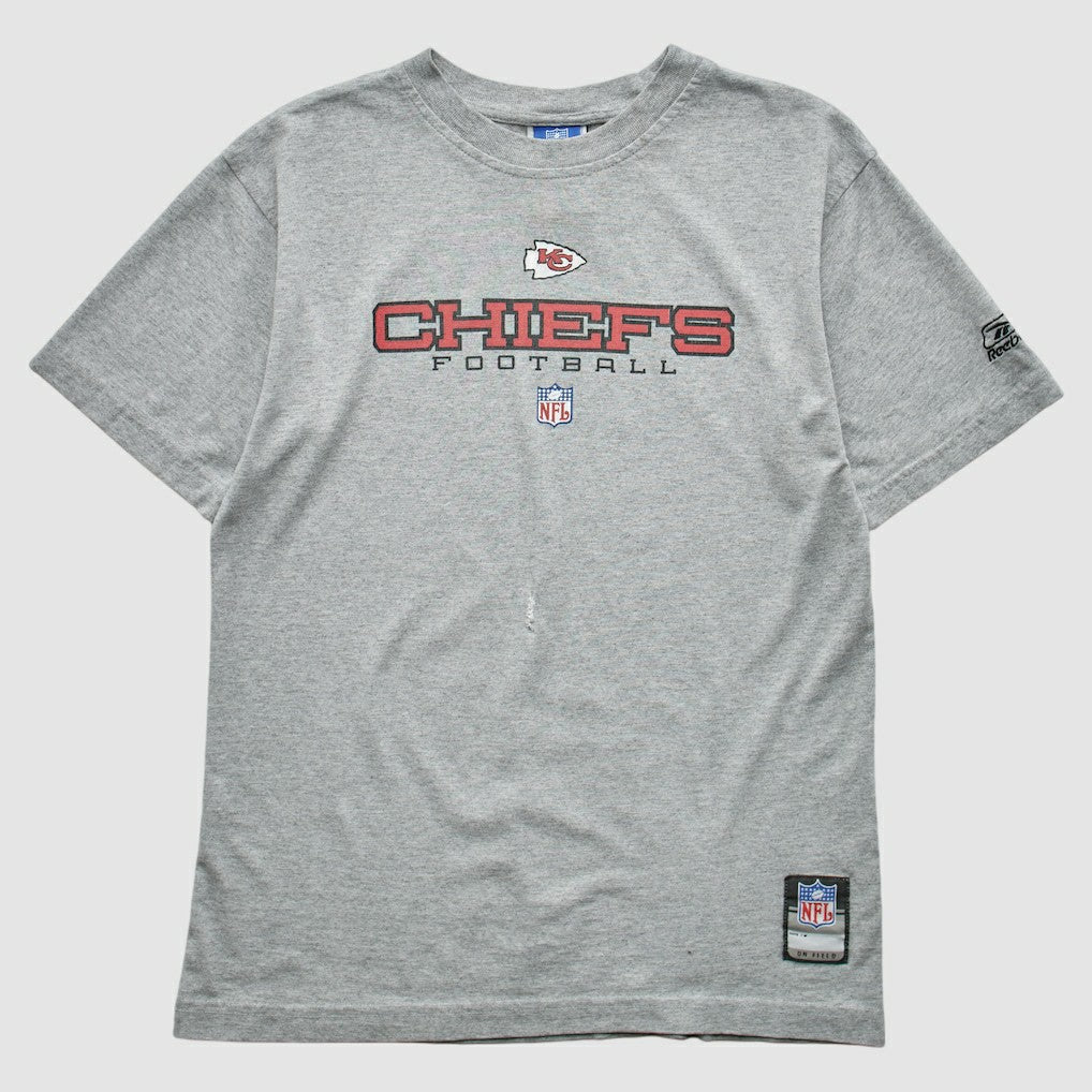 Kansas City Chiefs Reebok 2000s T-shirt Heather Gray Vintage