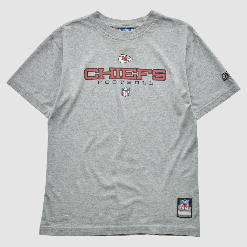 Kansas City Chiefs Reebok 2000s T-shirt Heather Gray Vintage