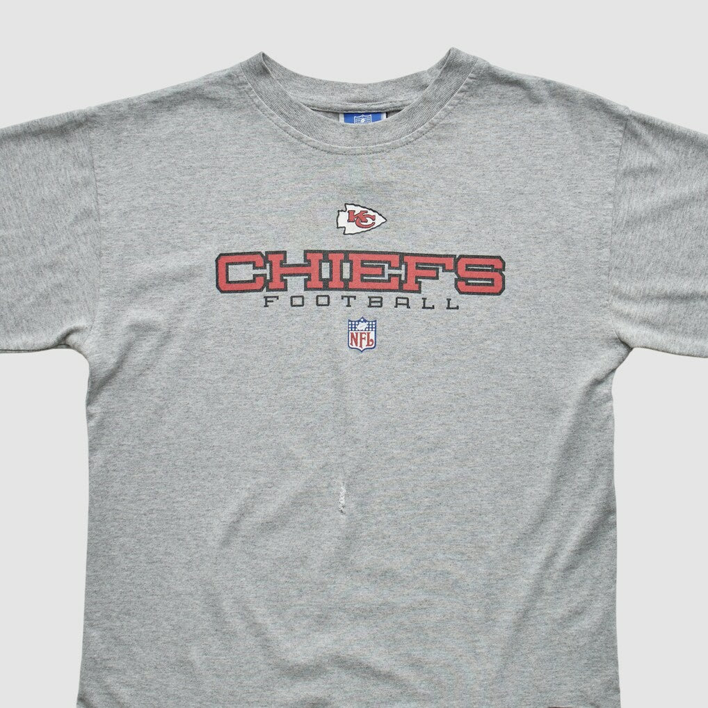 Kansas City Chiefs Reebok 2000s T-shirt Heather Gray Vintage
