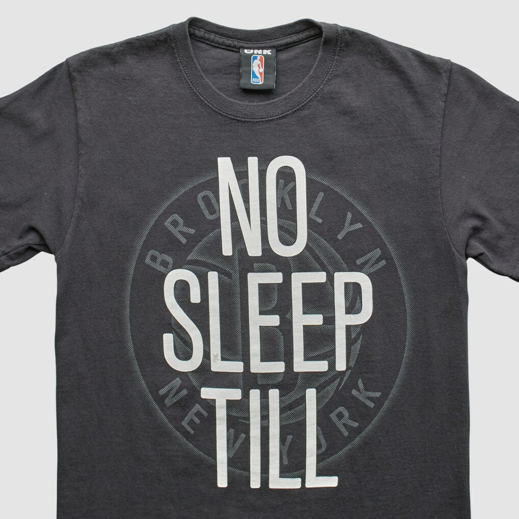 Brooklyn Nets UNK 2012 T-shirt Charcoal Vintage