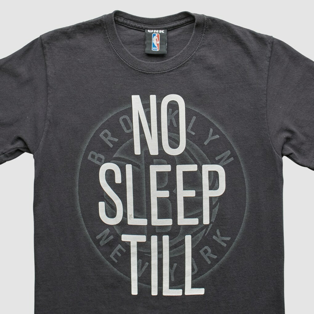 Brooklyn Nets UNK 2012 T-shirt Charcoal Vintage
