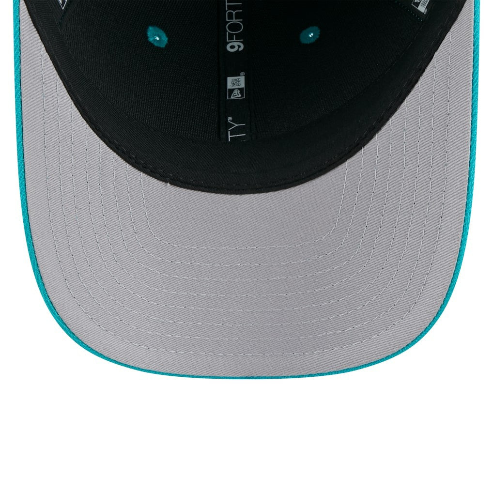 Miami Dolphins New Era Spain Side Patch 9FORTY M-Crown Adjustable Hat Aqua