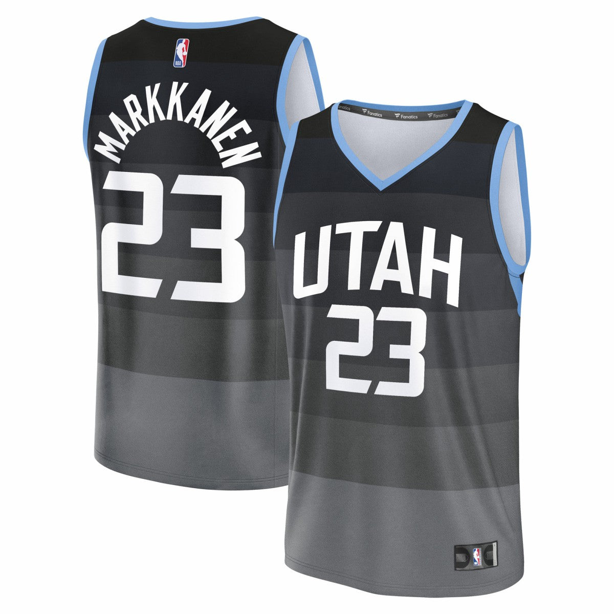 Lauri Markkanen Utah Jazz Youth 2025/26 City Edition Fastbreak Jersey Black