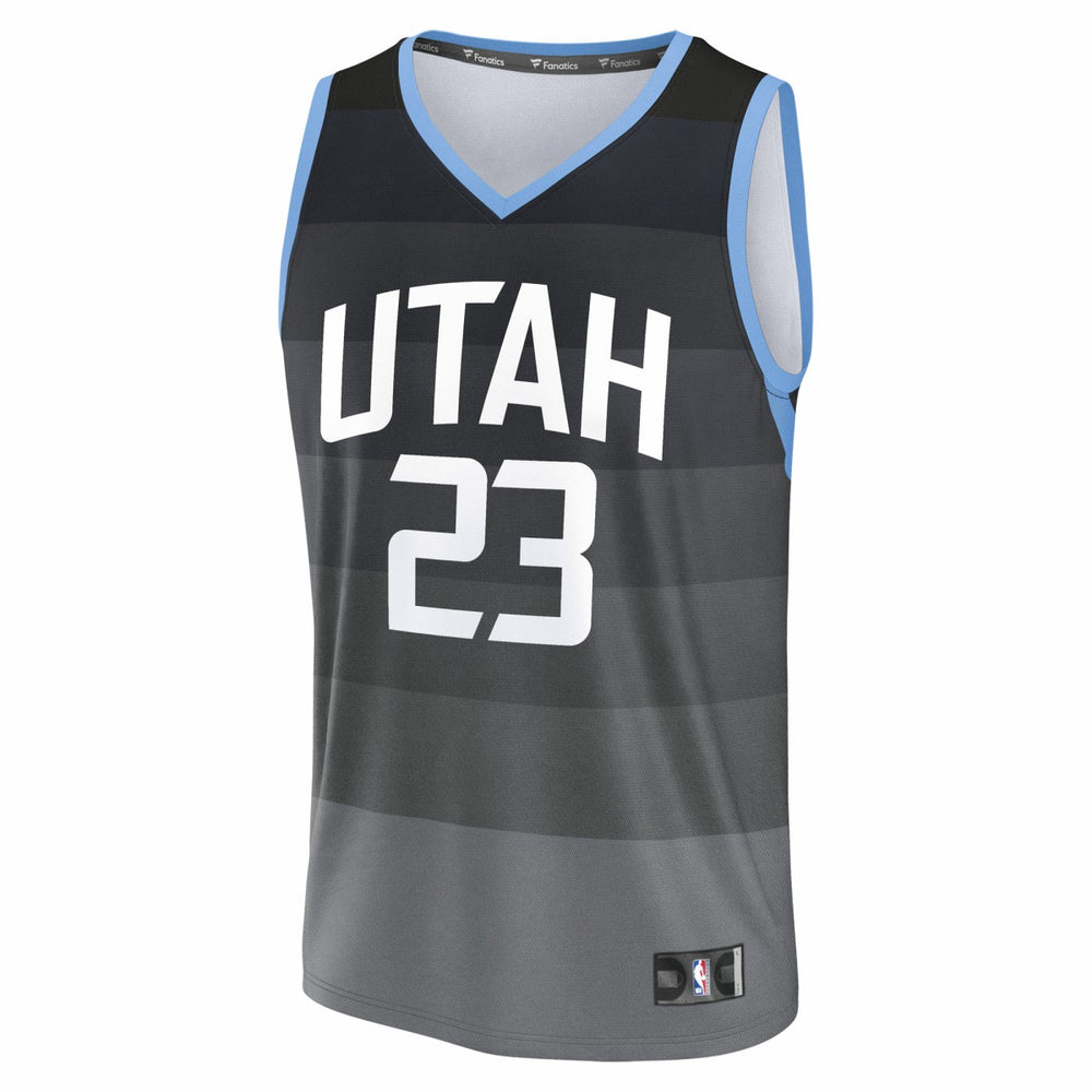 Lauri Markkanen Utah Jazz Youth 2025/26 City Edition Fastbreak Jersey Black
