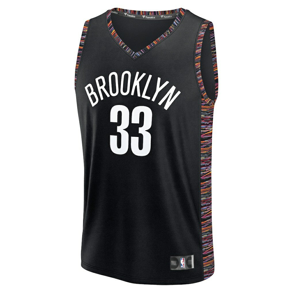 Nic Claxton Brooklyn Nets Youth 2025/26 City Edition Fastbreak Jersey Black
